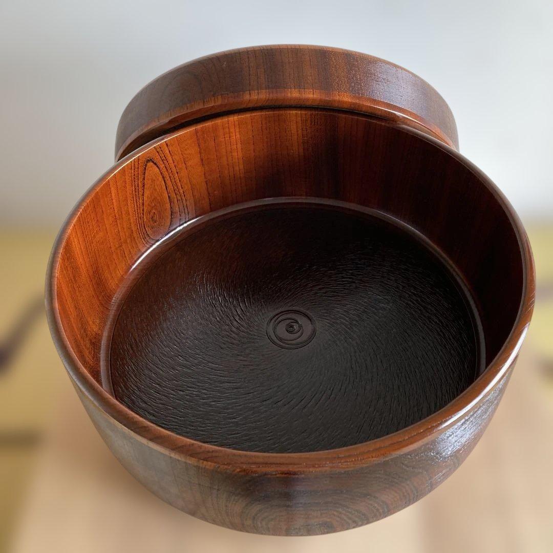 欅造り茶櫃　川北良造　未使用