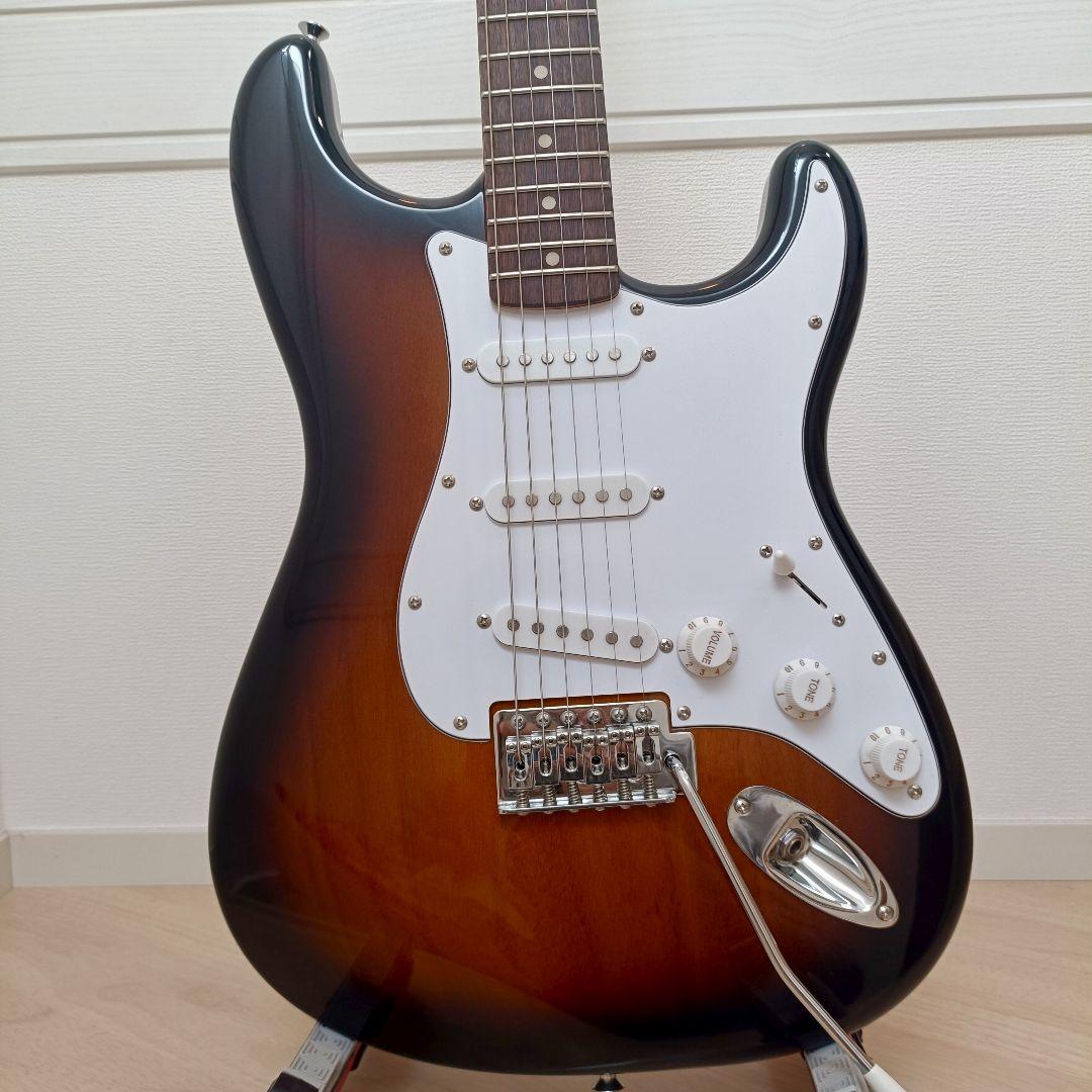 メンテ済｜Squier ストラトキャスター　サンバースト エレキギター