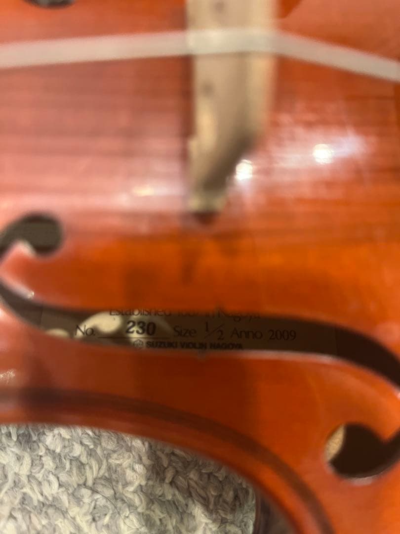 12/15のみの最終価格です！スズキ バイオリン NO.230 1/2サイズ