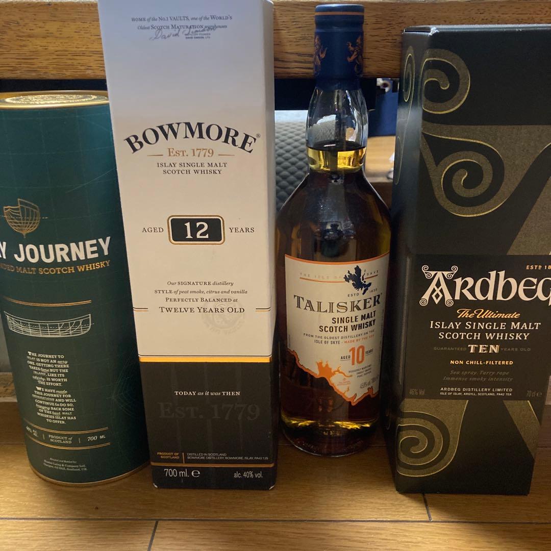 アイラウイスキー飲み比べセット