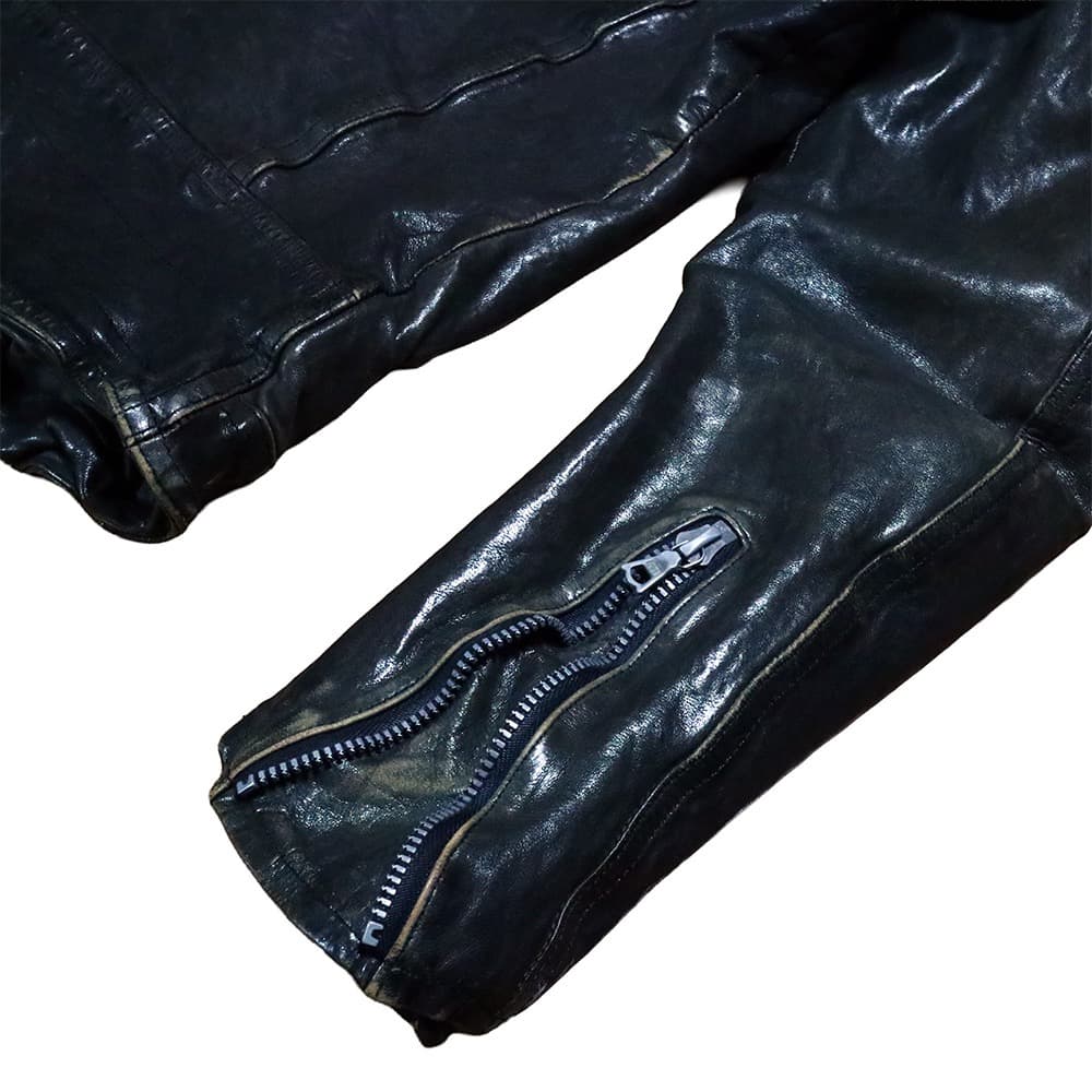 バックラッシュ ジャパンホース シングルライダース レザー ジャケット