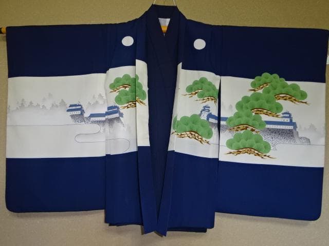 男児七五三詣り袴セット　3⃣　貼り紋 袴丈52cm