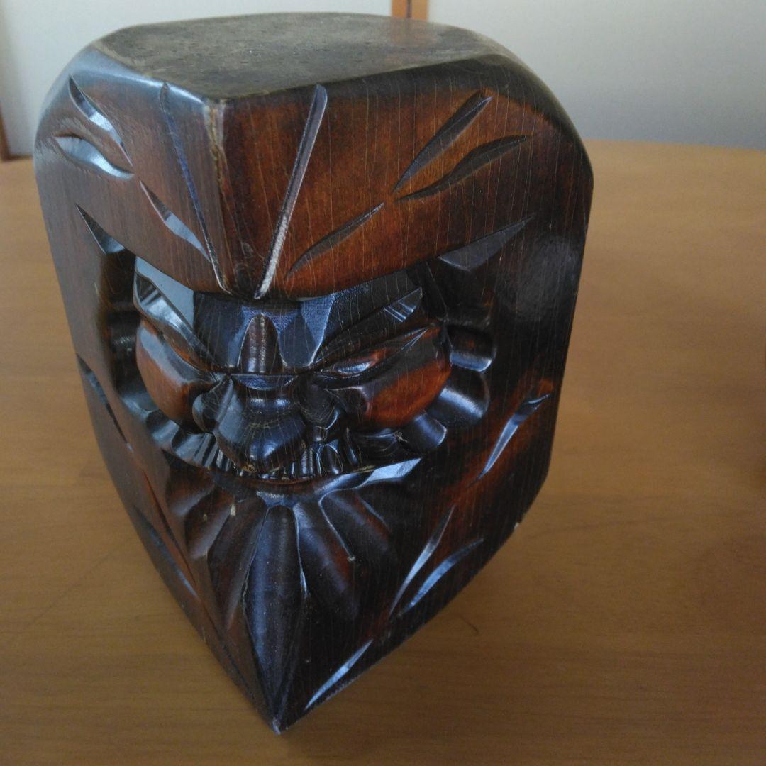 アイヌ木彫り人形ペア