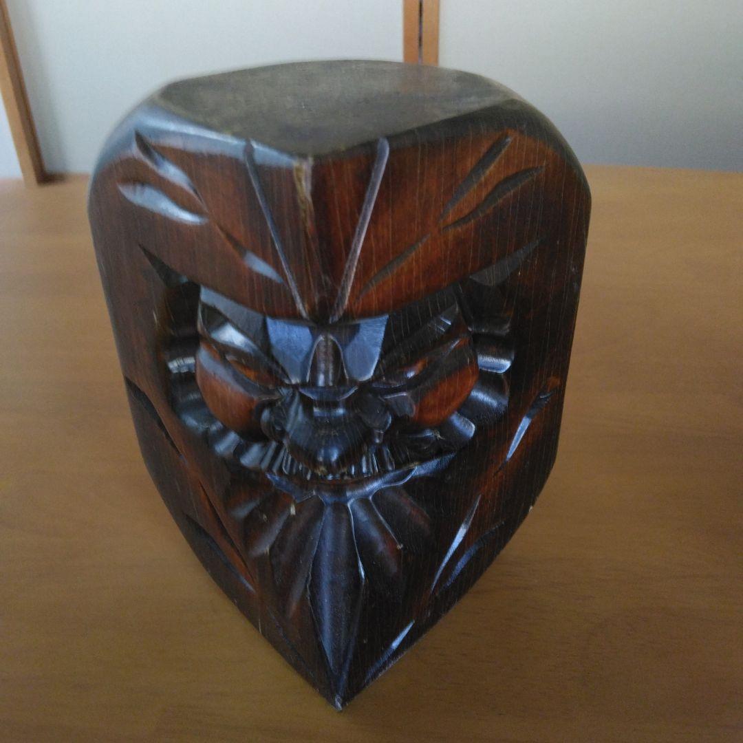 アイヌ木彫り人形ペア