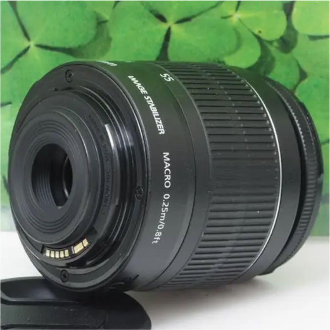 【美品】キヤノンEF-S18-55mmISⅡ標準ズームレンズ⭐️使いやすい⭐️