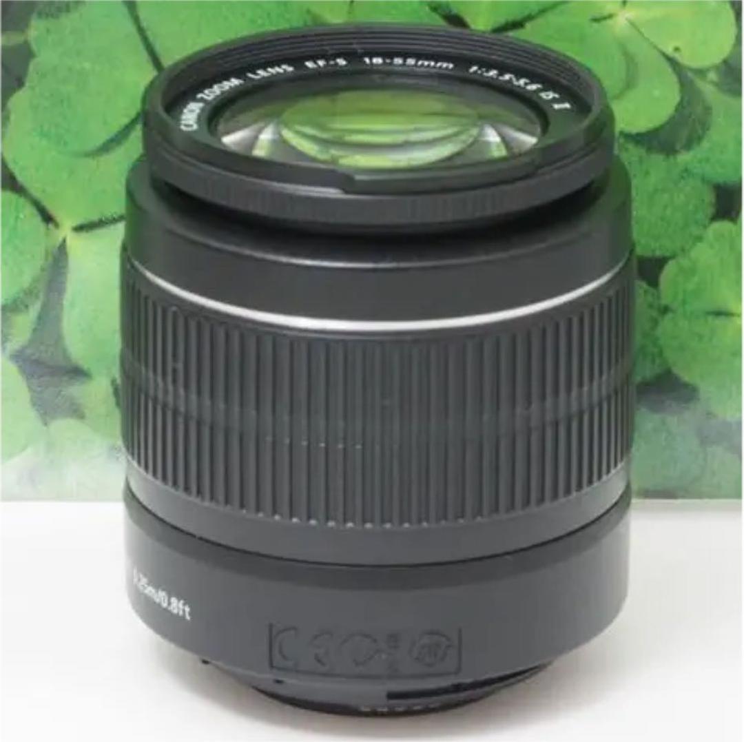 【美品】キヤノンEF-S18-55mmISⅡ標準ズームレンズ⭐️使いやすい⭐️