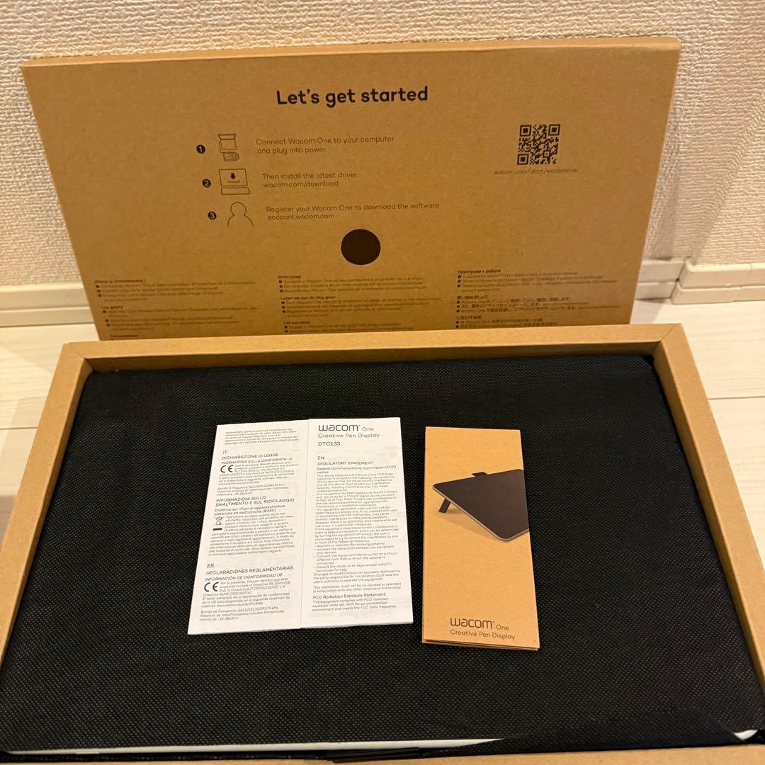 Wacom One Creative Pen Display 本体