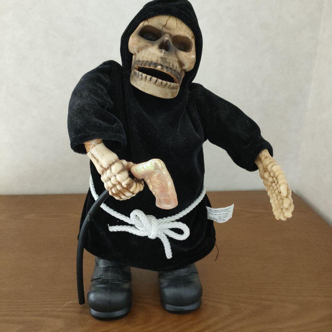 骸骨キャラクター フィギュア　当時物