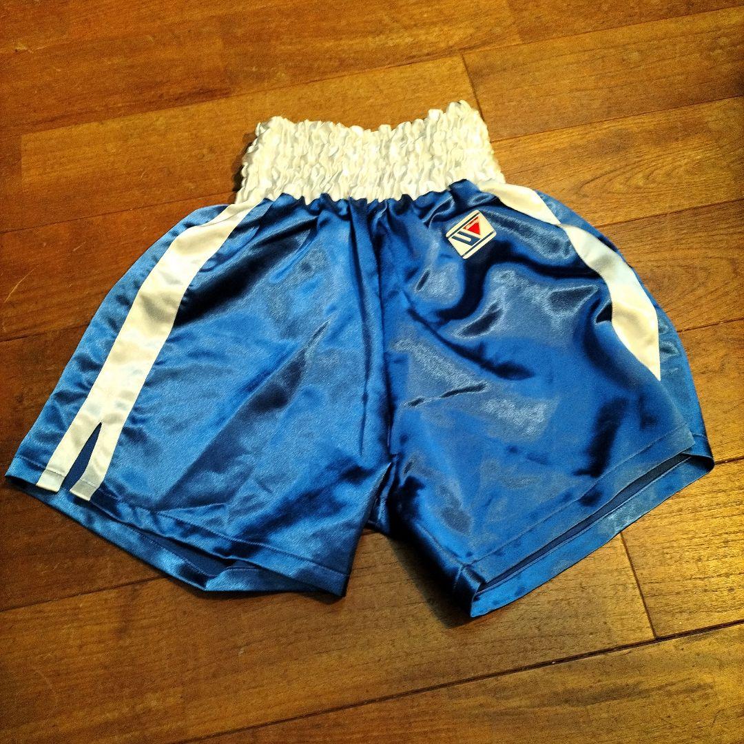 Winning ウイニング ボクシング パンツ 青 白ライン
