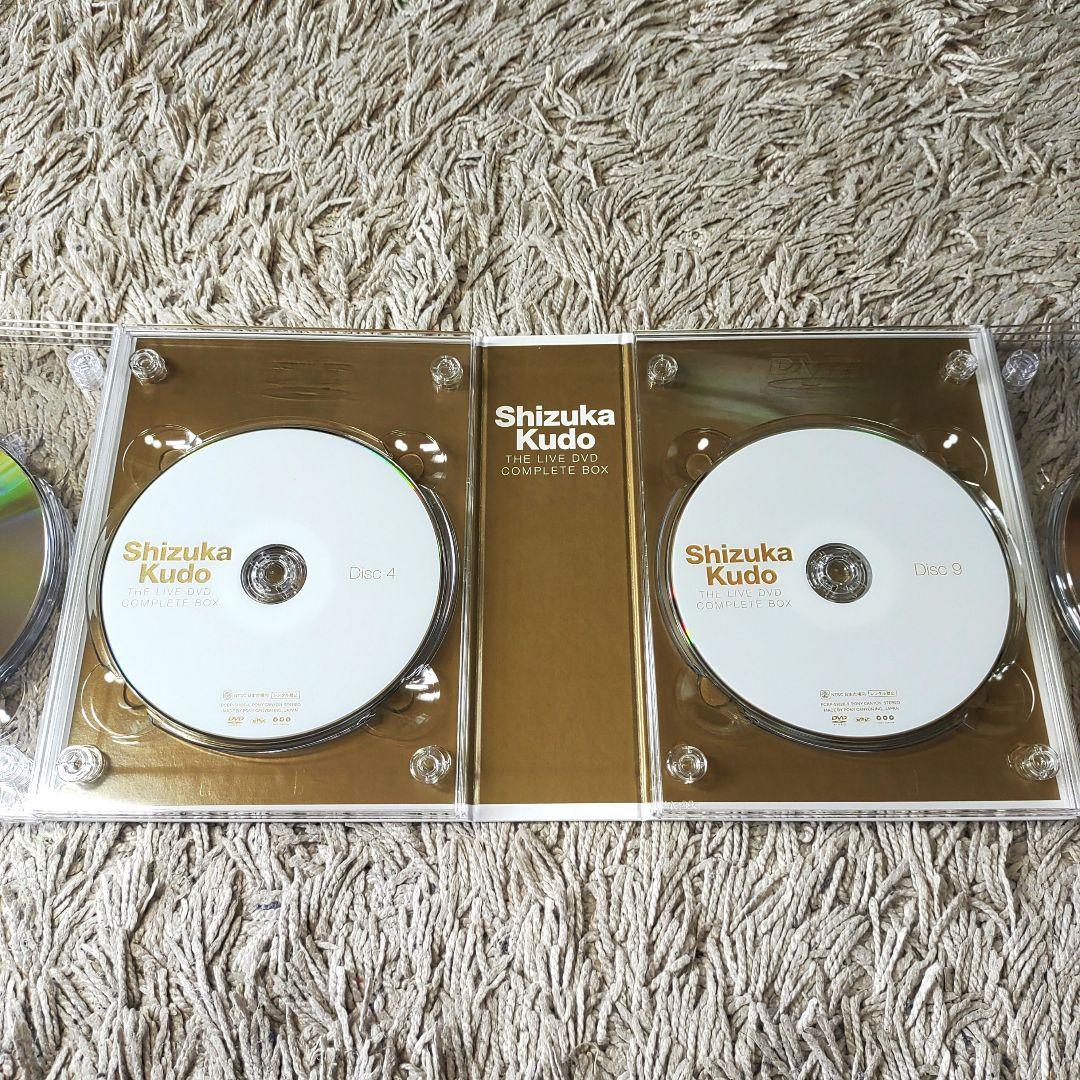 【コンプリートBOX】工藤静香 THE LIVE DVD COMPLETE