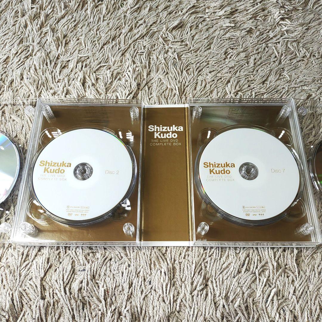 【コンプリートBOX】工藤静香 THE LIVE DVD COMPLETE