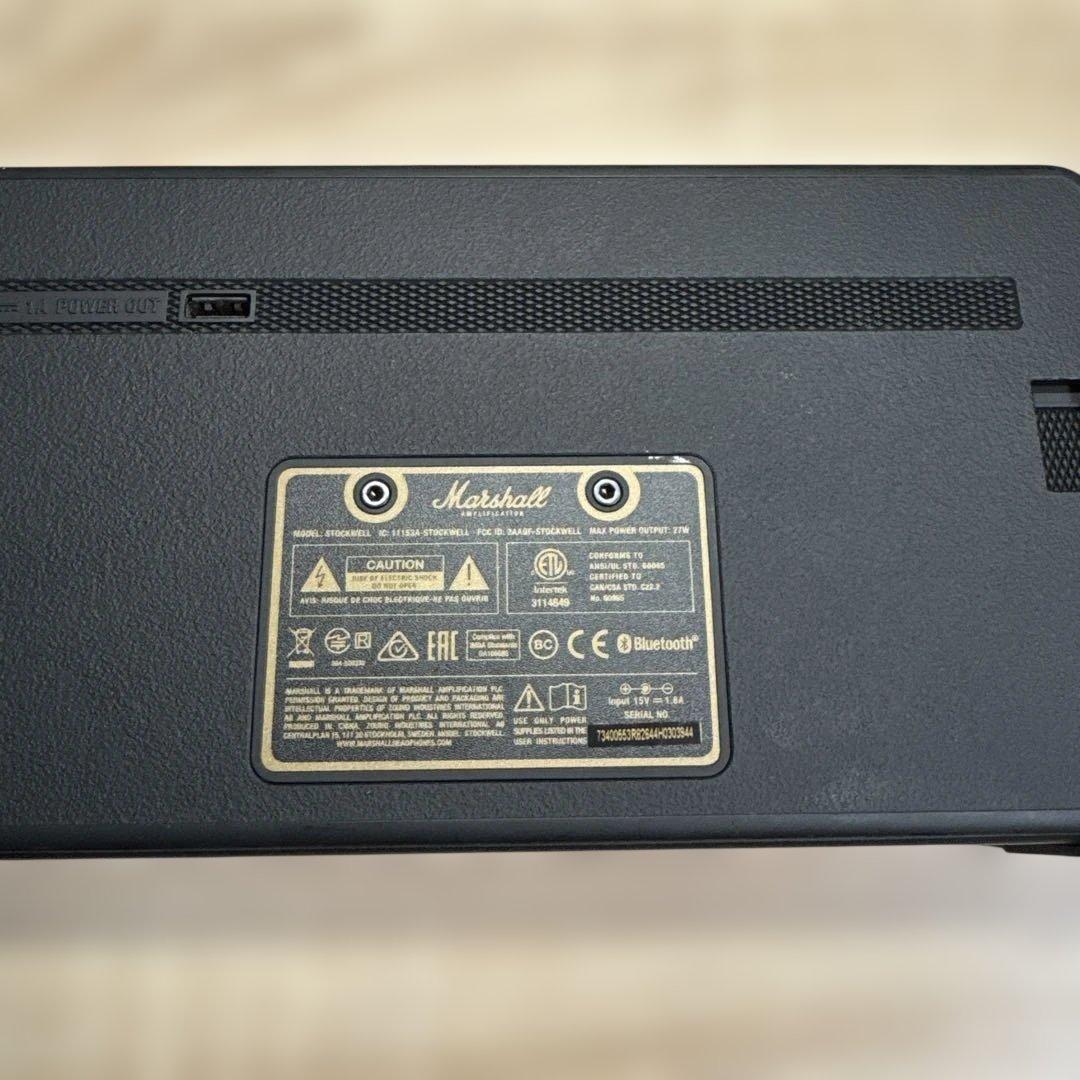 【MARSHALL】STOCKWELL Bluetoothスピーカー