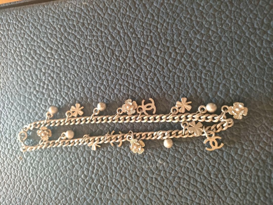 Chanel チャーム付きアンクレット　ブレスレット　付属品なし