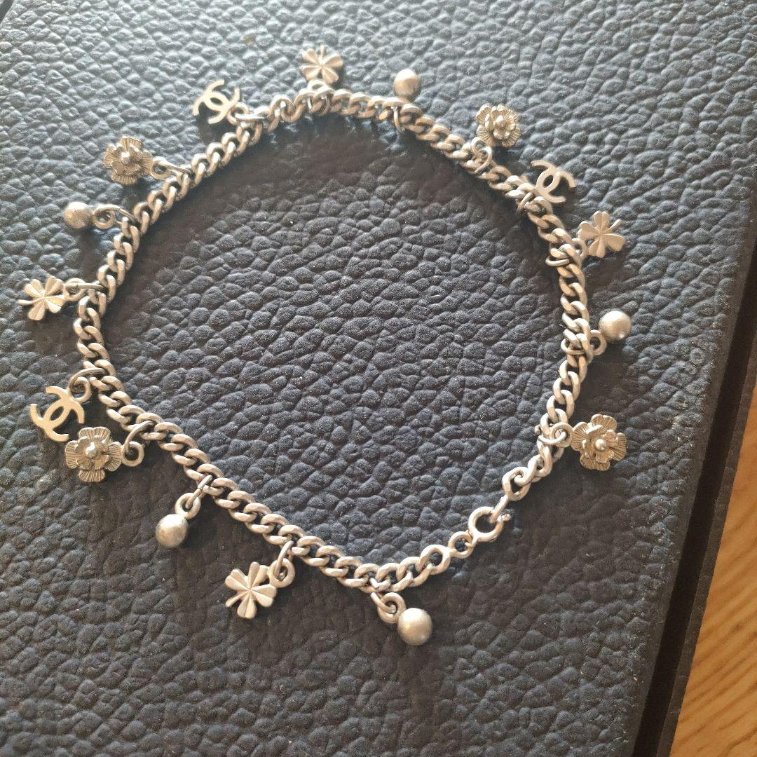 Chanel チャーム付きアンクレット　ブレスレット　付属品なし