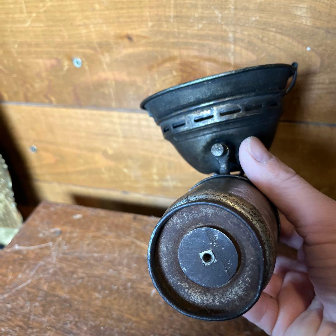 アンティーク　カーバイトランプ　ジャンク