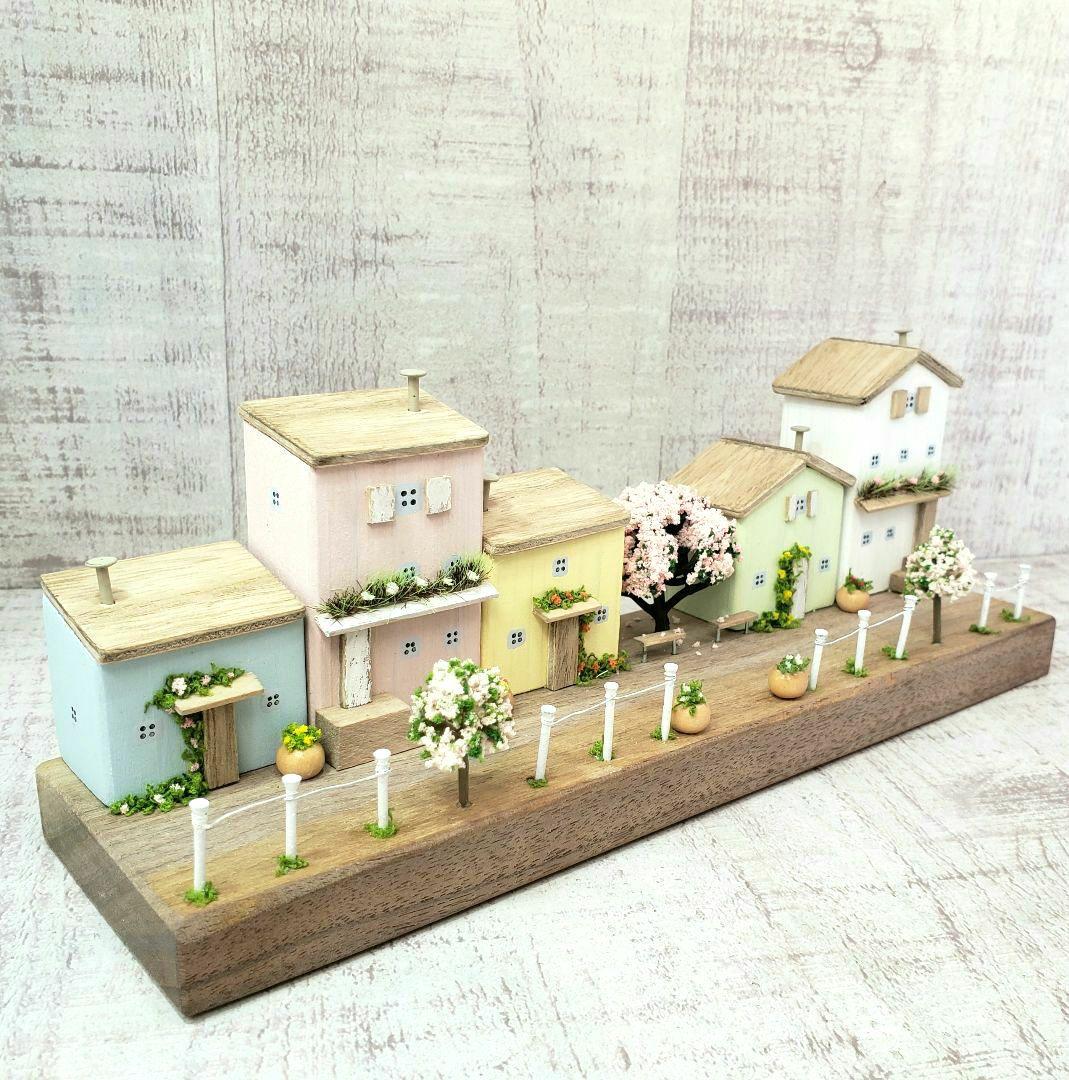 *ころころほたる様お取り置き品3点*春の街並み｜ナチュラル ハンドメイド