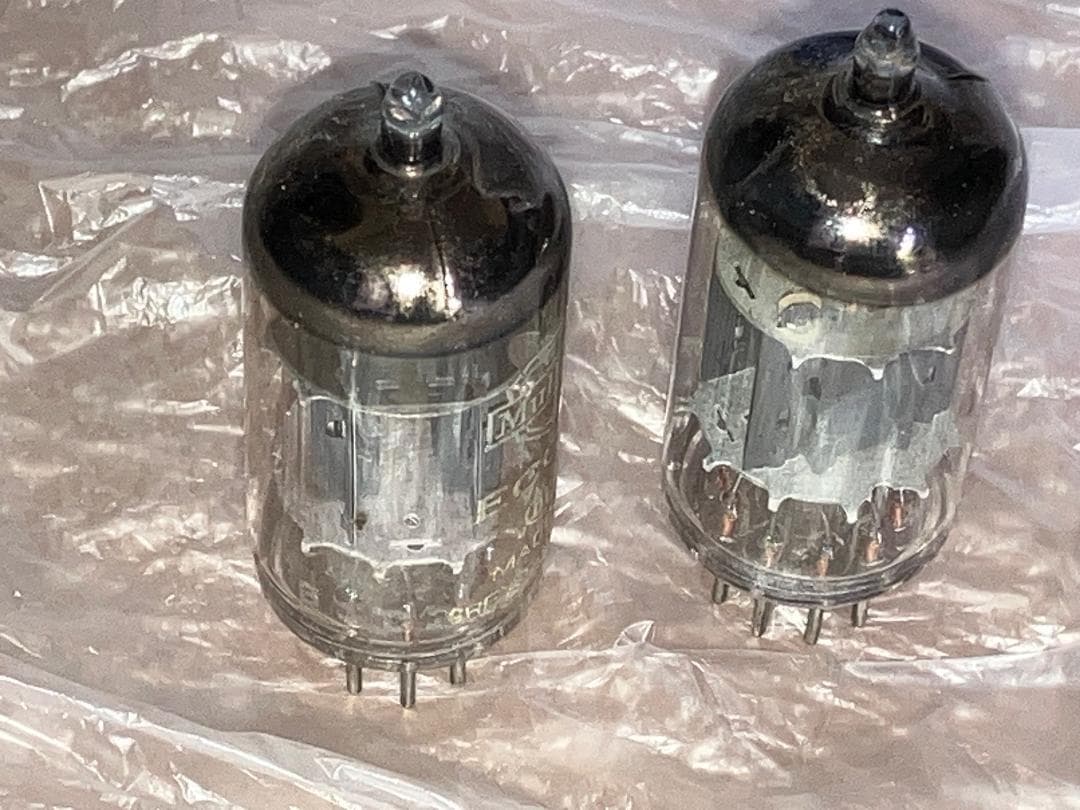 真空管 2本 ムラード ECC83 12AX7 BVA ブリマー 新品？未使用？
