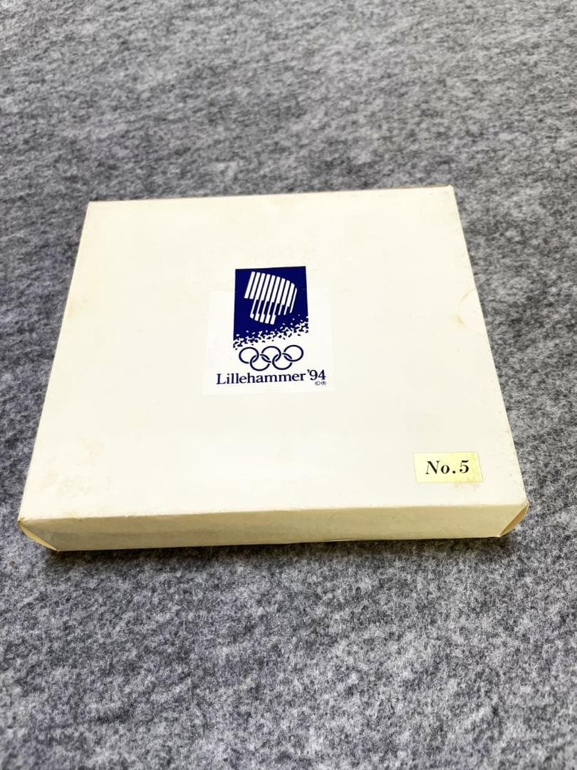 【未開封】1994年リレハンメル冬季オリンピック 記念銀貨4枚セット No.5
