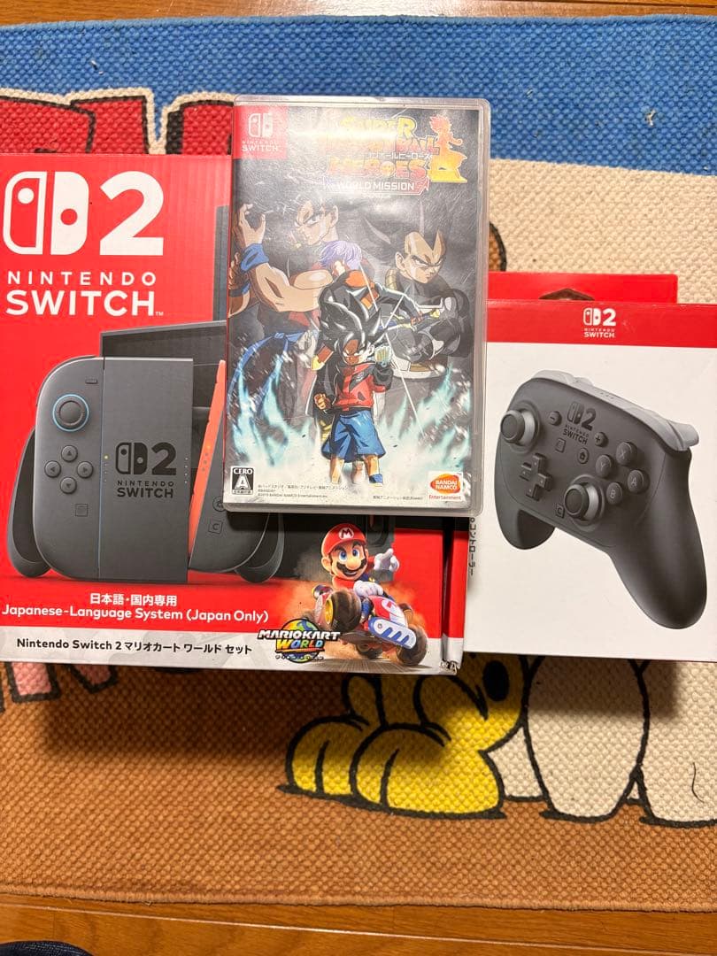 さ*ら様 Nintendo Switch2 ゲームコントローラーケース付きマリカ