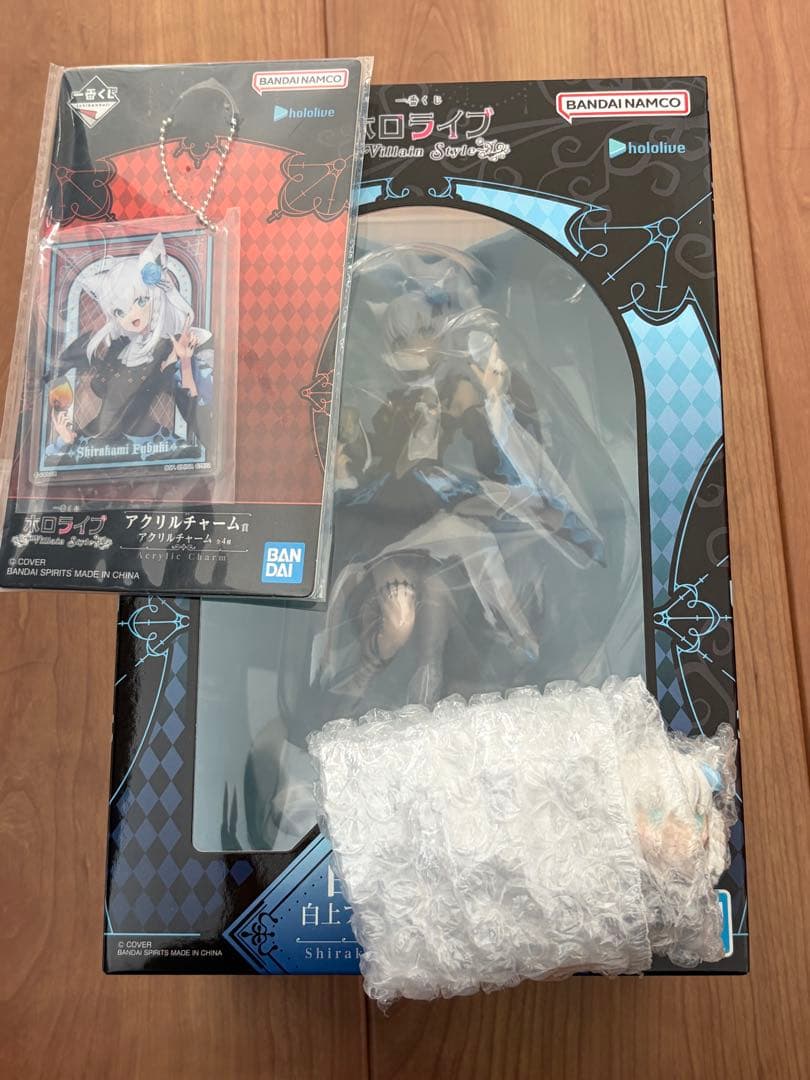 一番くじ ホロライブ ～Villain Style～白上フブキ賞 ＆ちょこのっこ