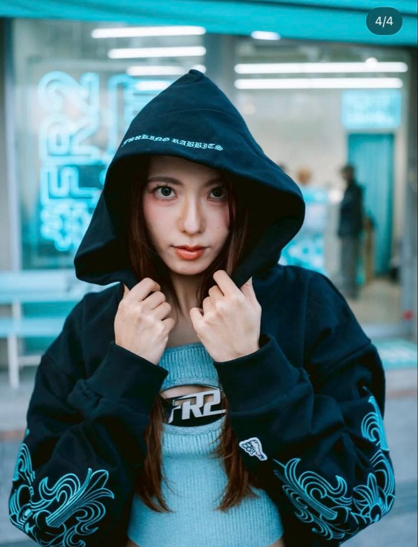 FR2月桃 fr2月桃 パーカー クロム柄 新品未使用未開封品 値段交渉あり