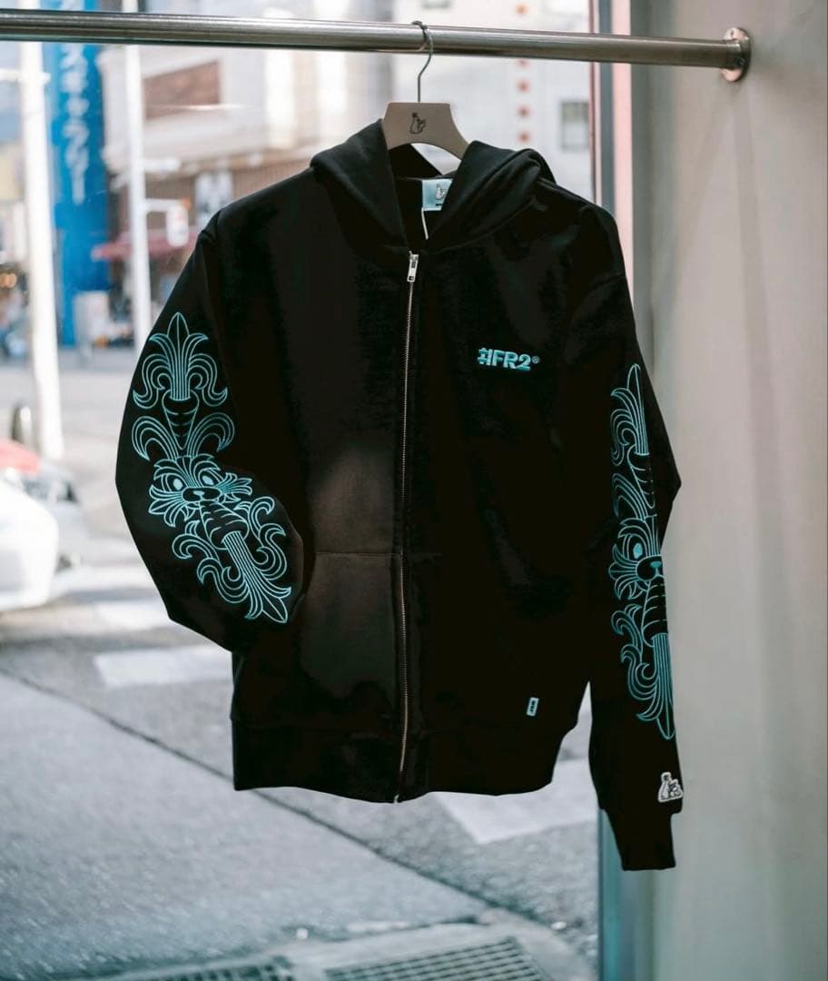 FR2月桃 fr2月桃 パーカー クロム柄 新品未使用未開封品 値段交渉あり