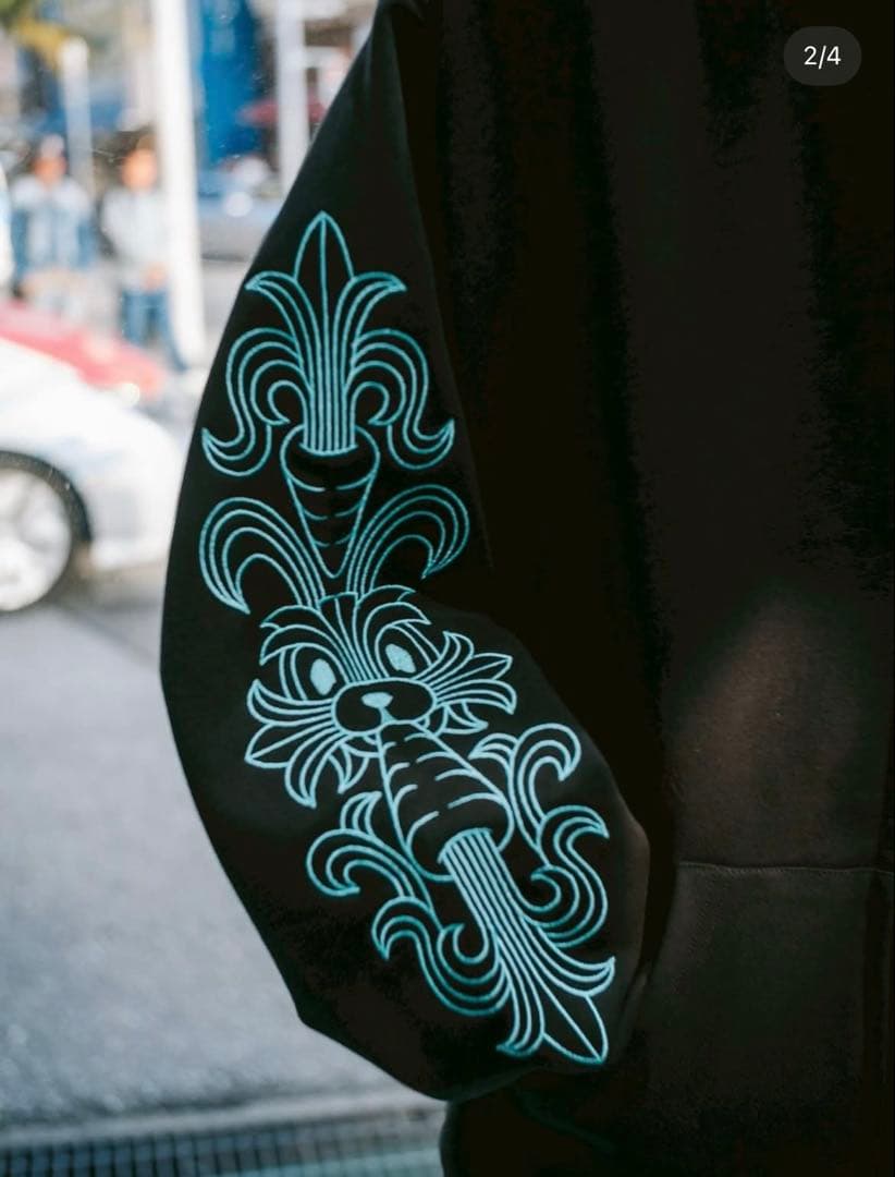 FR2月桃 fr2月桃 パーカー クロム柄 新品未使用未開封品 値段交渉あり