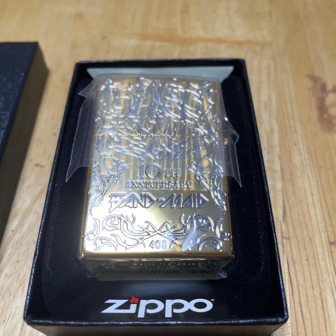 BAND-MAID 10THANNIVERSARY ZIPPO お盟主限定 新品