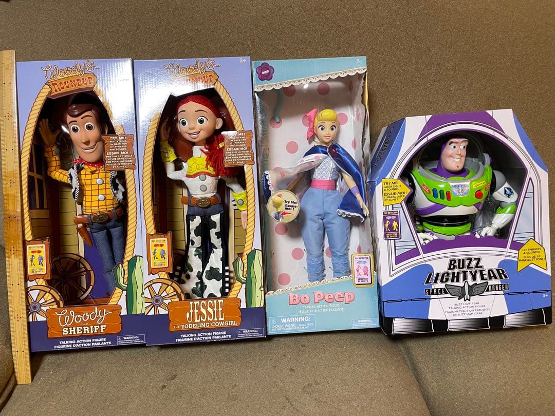 【ディズニーストア】トイストーリー　トーキングフィギュア　英語　toystory