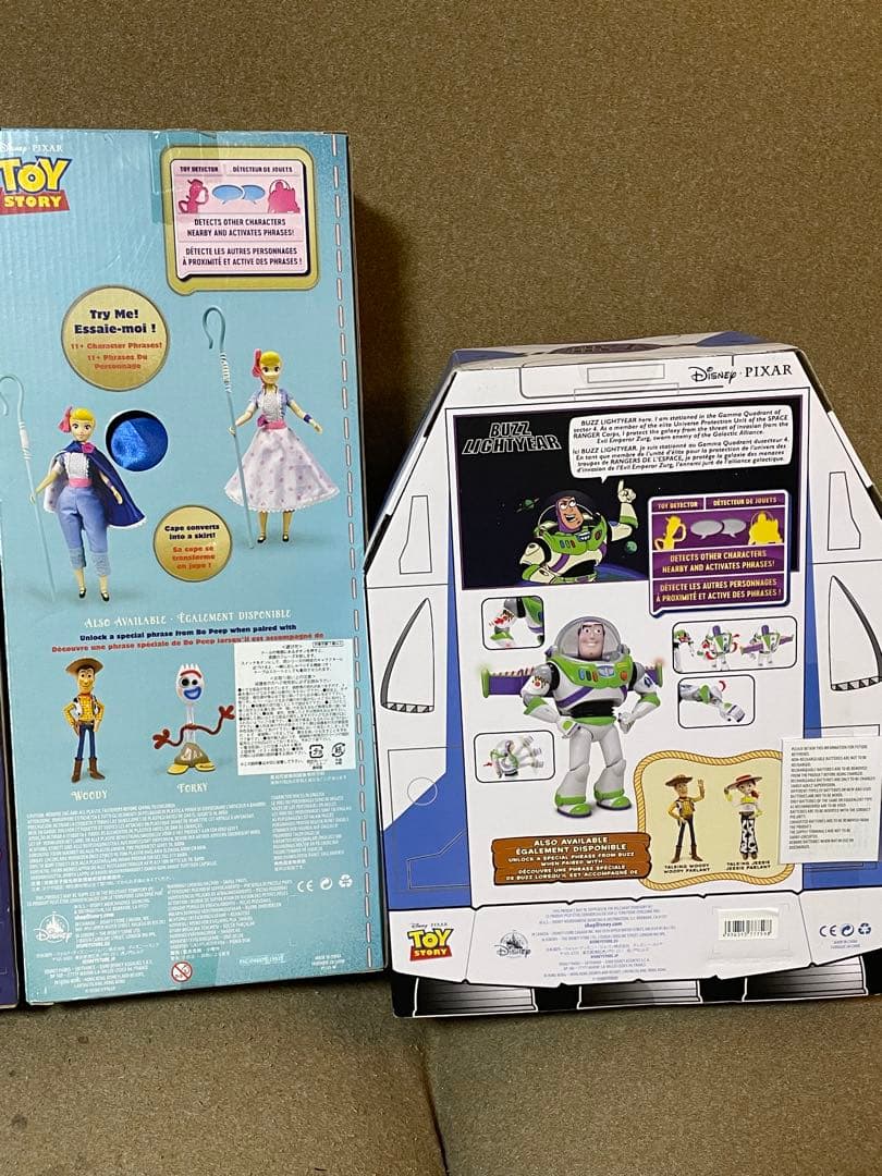 【ディズニーストア】トイストーリー　トーキングフィギュア　英語　toystory