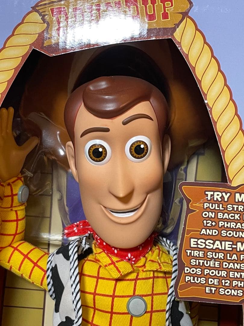 【ディズニーストア】トイストーリー　トーキングフィギュア　英語　toystory