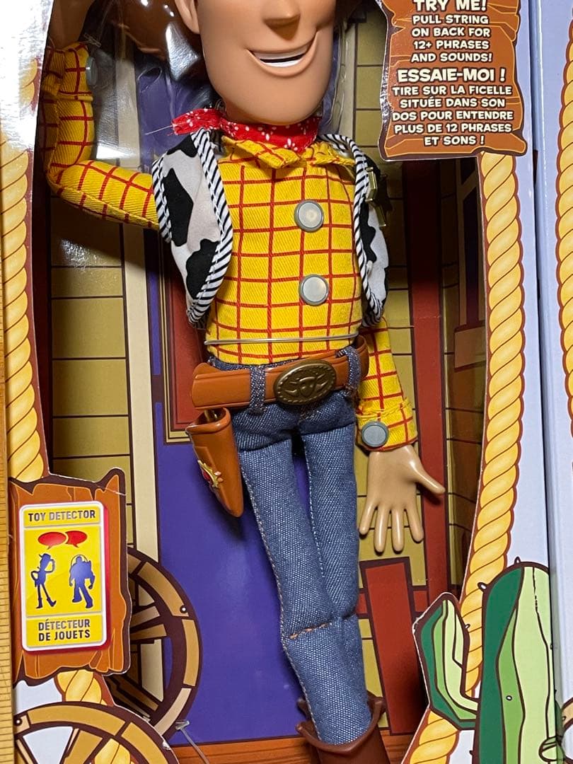 【ディズニーストア】トイストーリー　トーキングフィギュア　英語　toystory