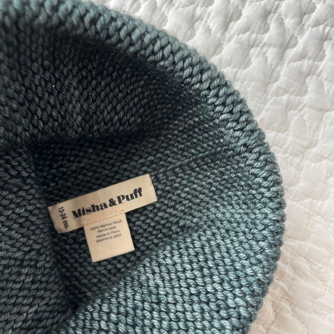 Misha & Puff Garter Hat ニット帽【12-24m】