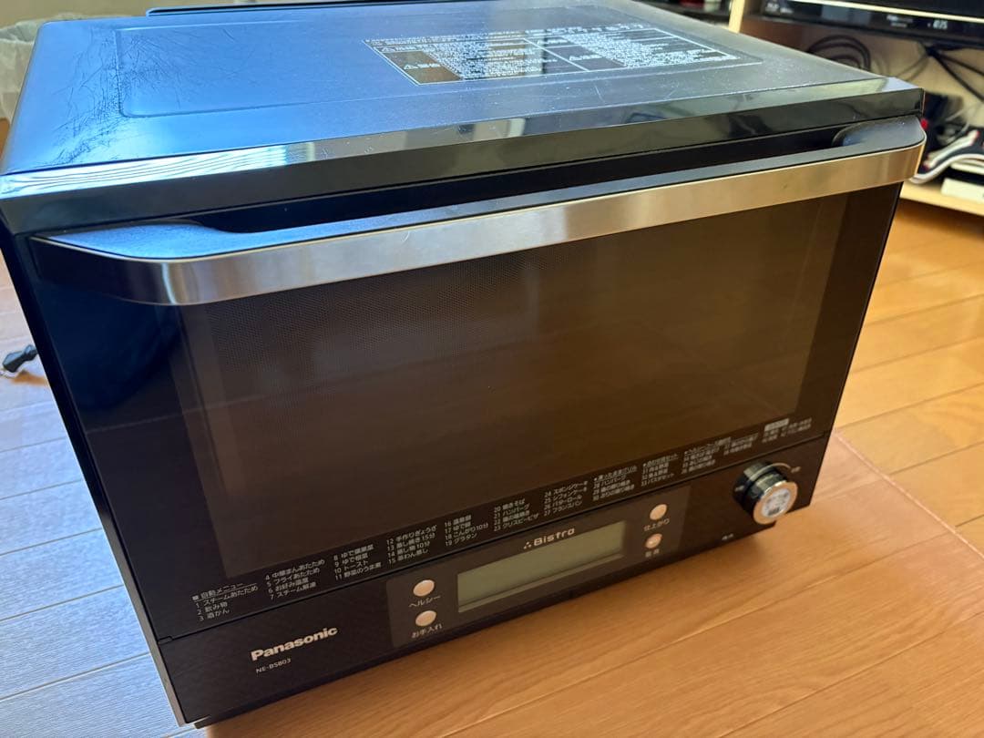 Panasonic オーブンレンジ ビストロ　黒　NE-BS803
