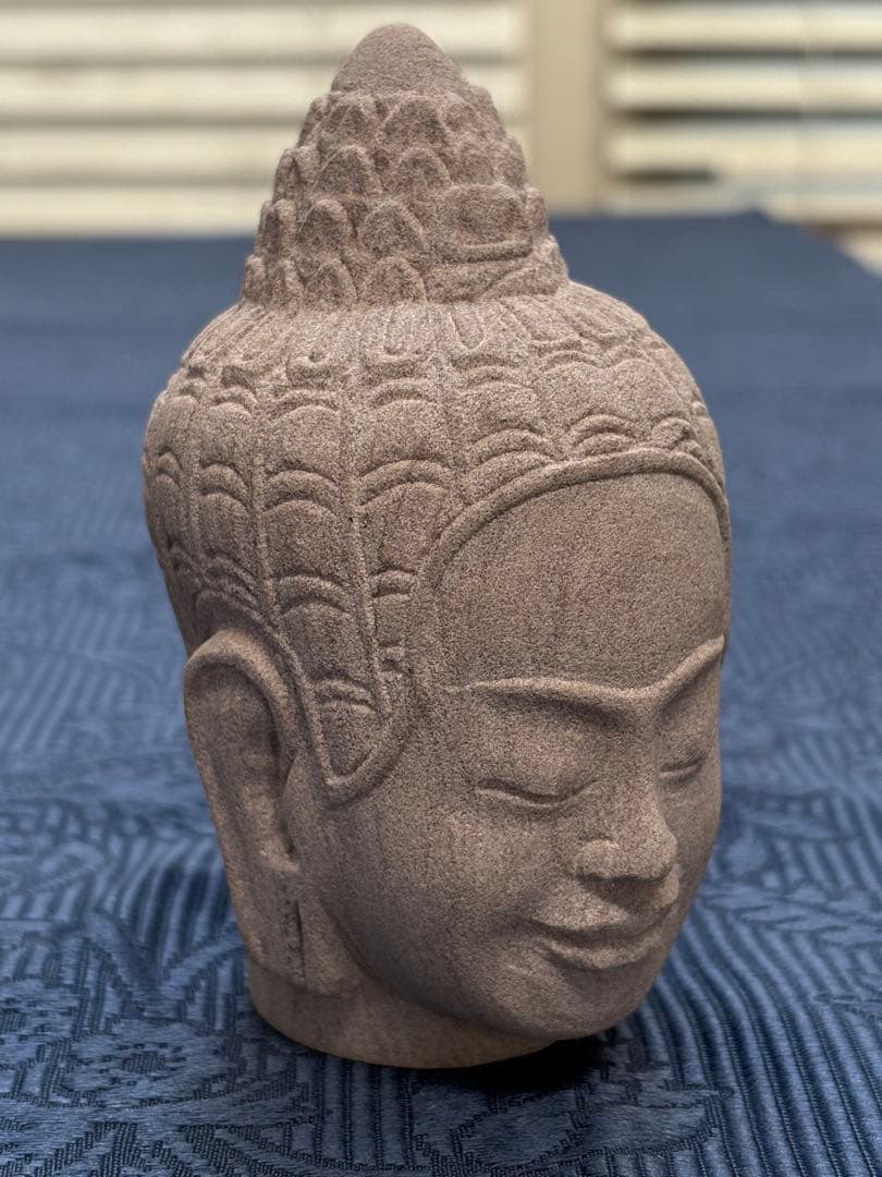 仏陀　仏頭　Buddha Head タイ　石仏