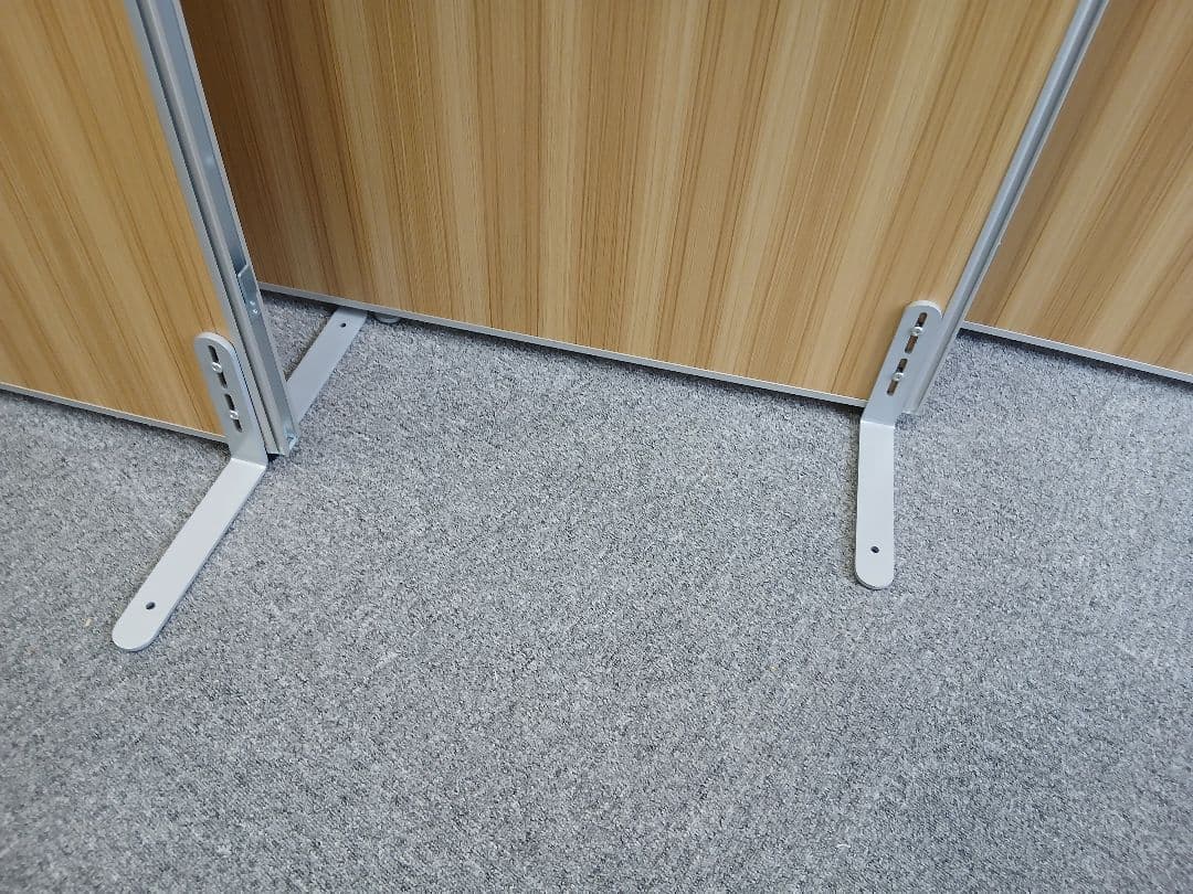 パーテーション 木目調 4枚セット 縦180cm×横幅120cm