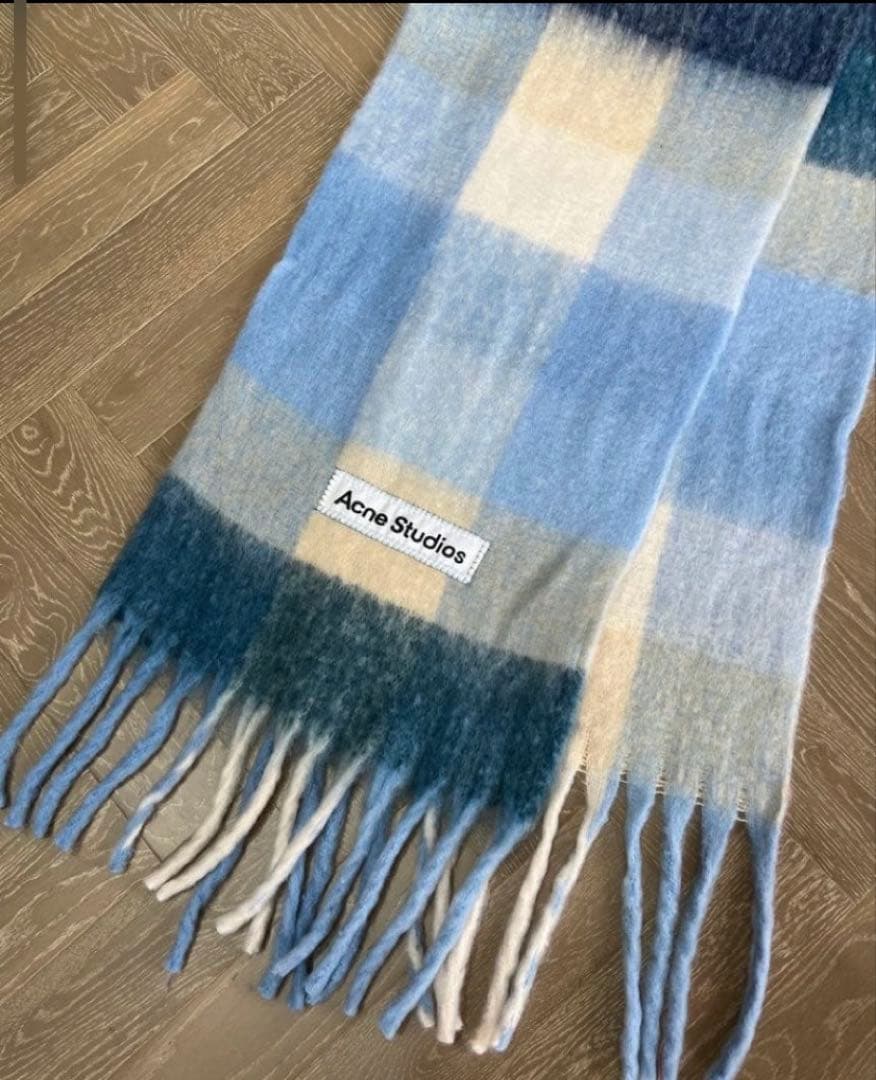 Acne Studios チェックマフラー