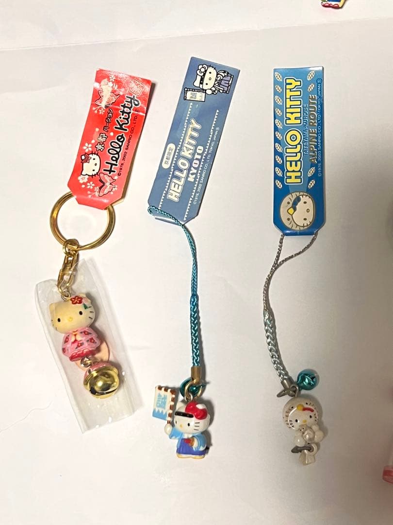 レアご当地キティまとめ売り根付ストラップはろうきてぃ平成初期2000年前半21個
