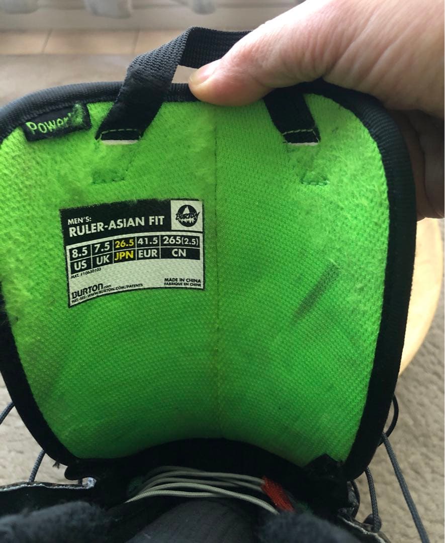 Burton Ruler バートン ルーラー 8.5 26.5cm