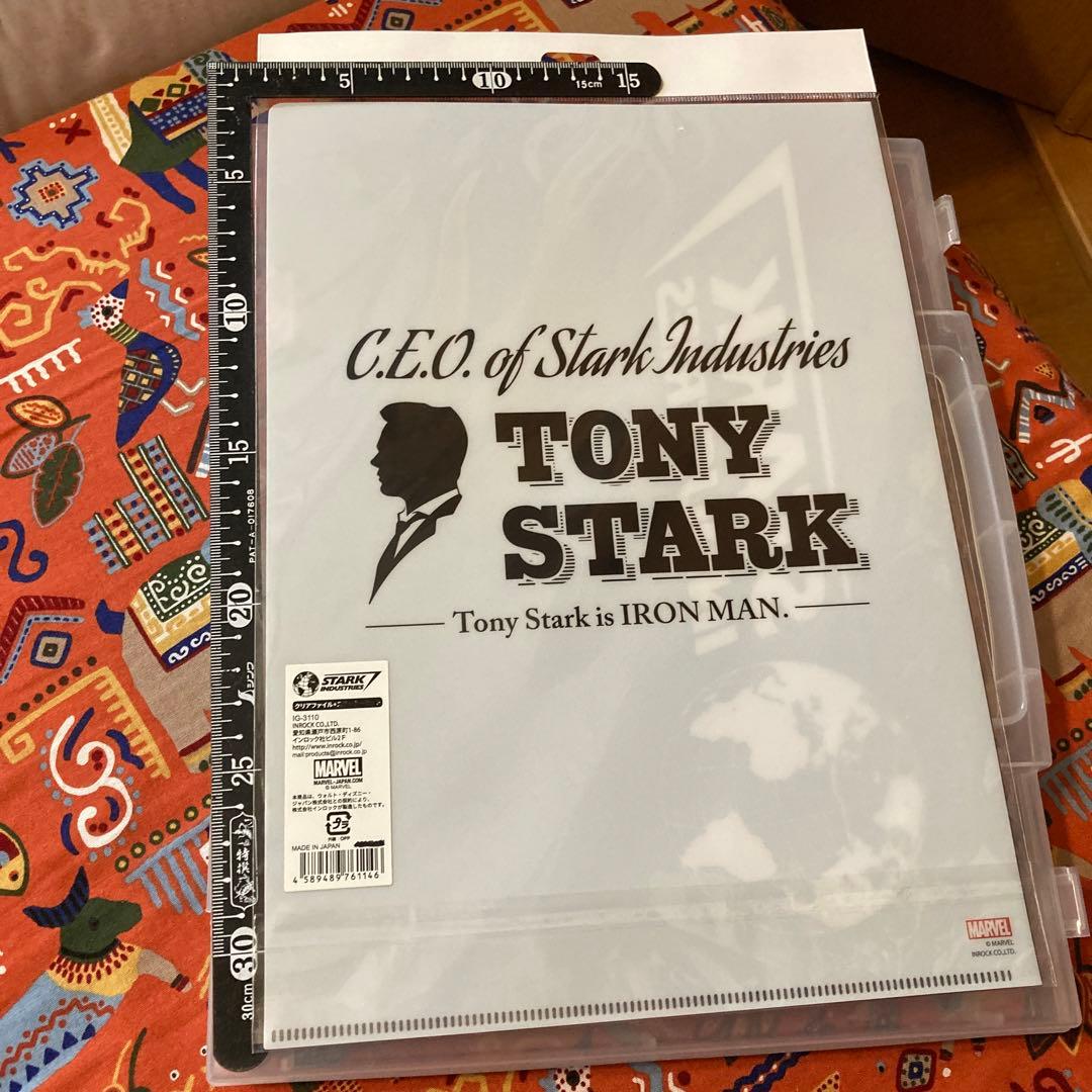 スタークインダストリー　アイアンマン　クリスマスファイル　新品未使用　トニー