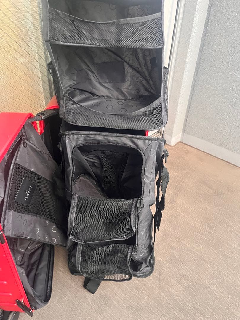 SOLGAARD 60L Mサイズ シェルフ付き 定価4万 希少モデル