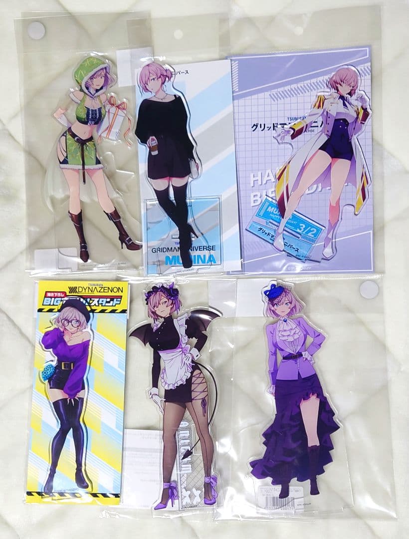 ムジナ　アクリルスタンドまとめセット　グリッドマンユニバース
