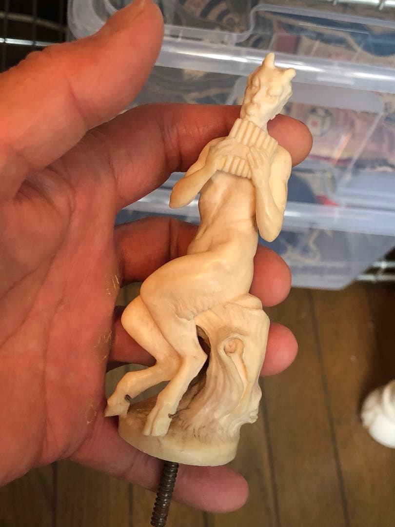 アンティーク　デビル 悪魔　インダストリアル　ビンテージ　ミッドセンチュリー