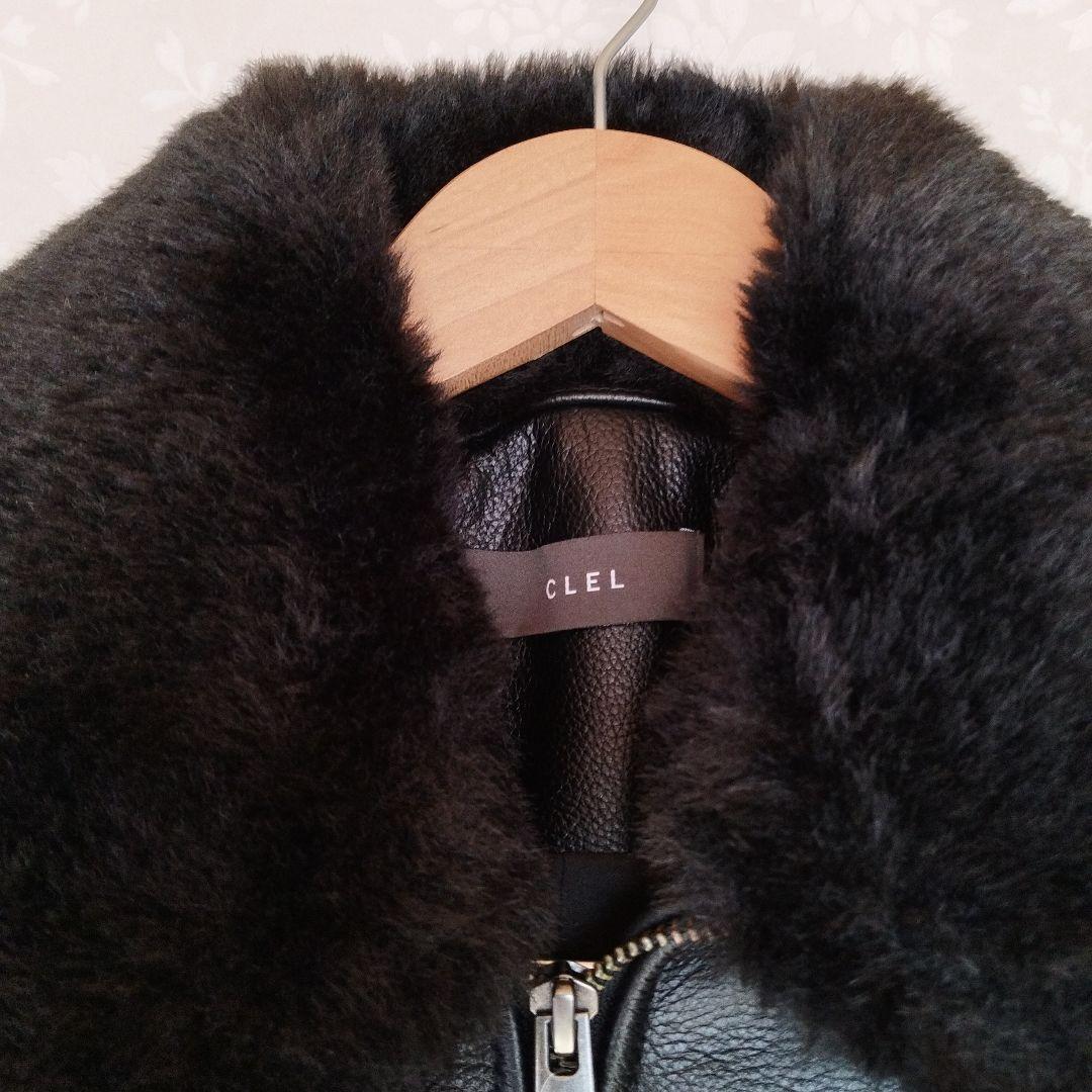 新品タグ付き　CLEL　 牛革/カウレザー G-1ブルゾン　S