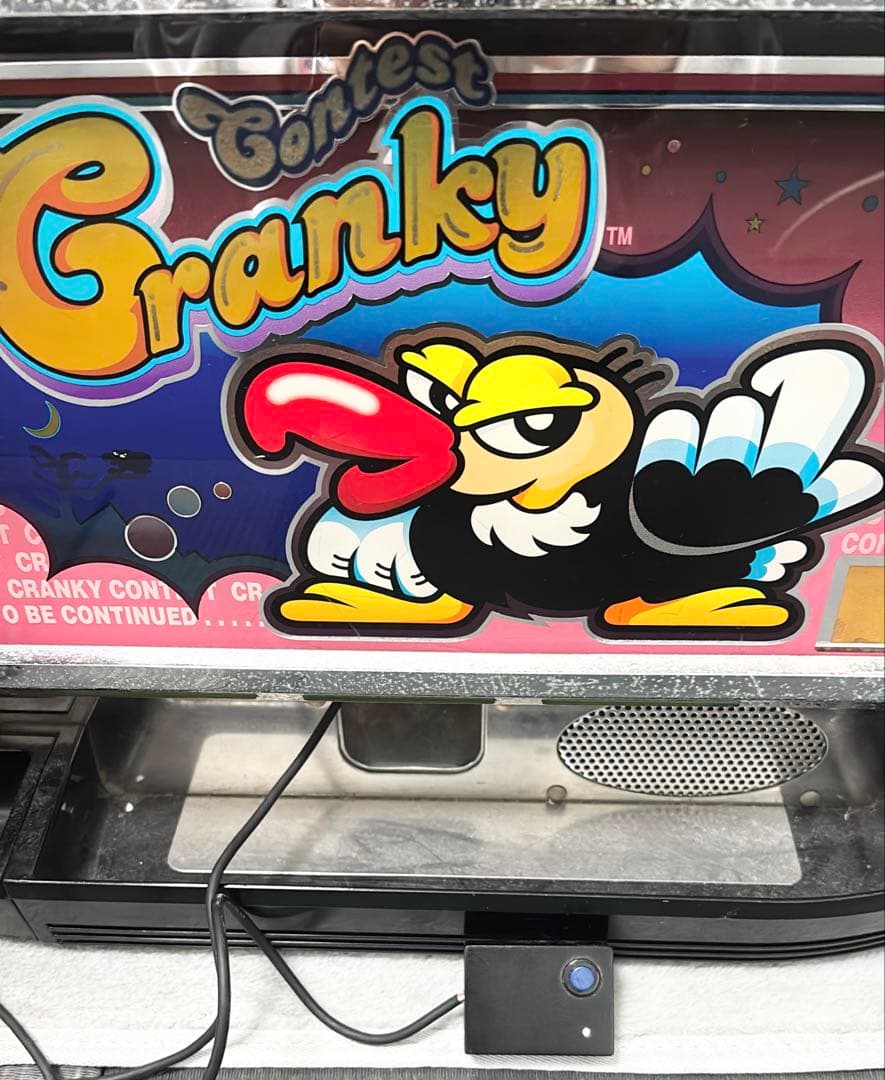 Granky スロットマシン　クランキーコンテスト　スロット台　中古品レス