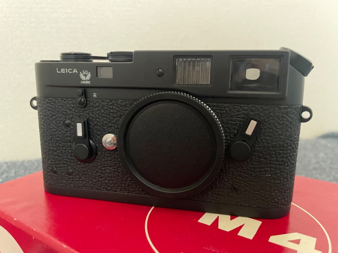 【美品/箱付き】LEICA M4 50JAHRE 50周年記念モデル　ブラック