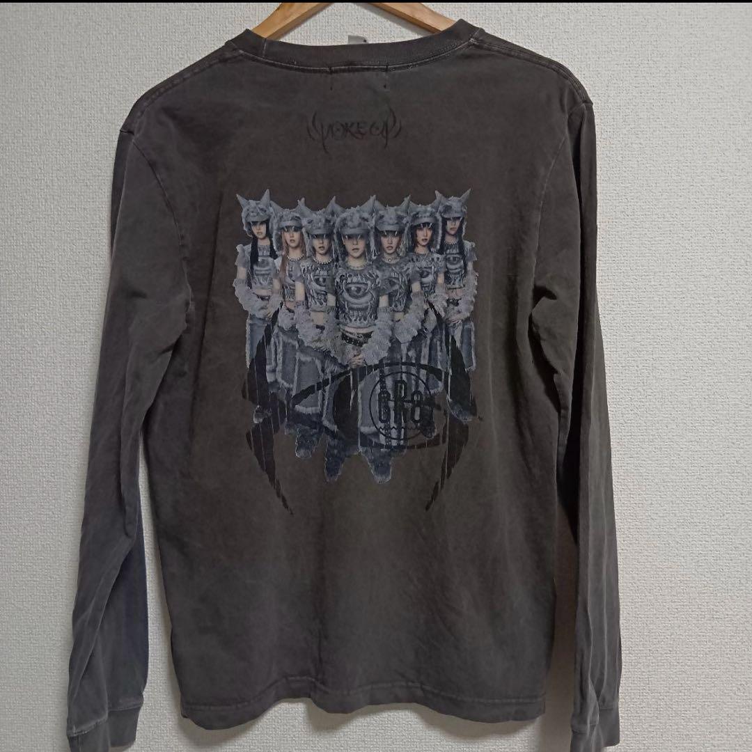 XG GR8 KOSUKE KAWAMURA ロンT ダークグレー　黒　Mサイズ