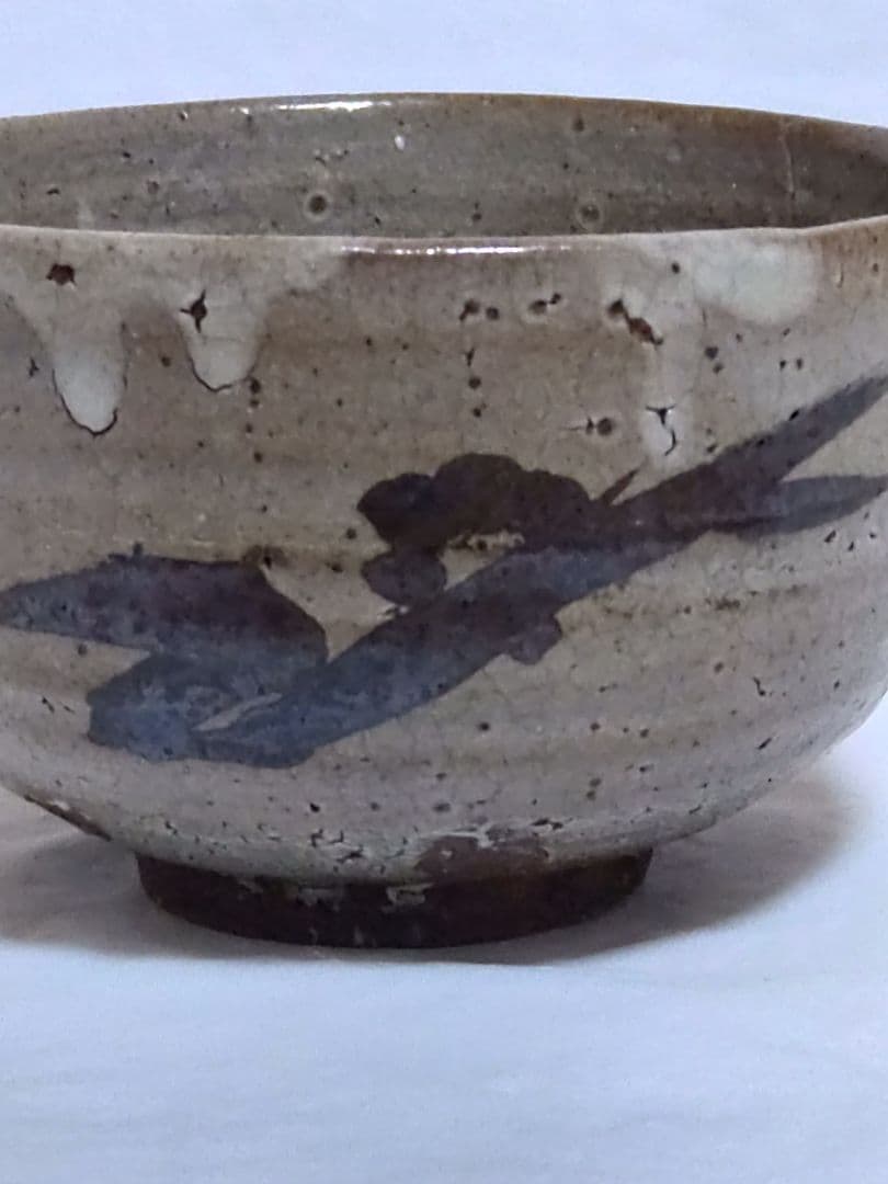 【茶道具】古唐津　絵唐津　抹茶碗
