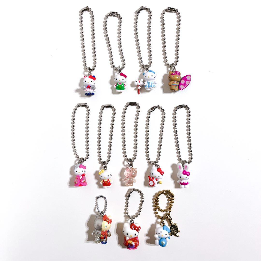 レア 希少 キティ ストラップ フィギュア マスコット キーホルダー まとめ