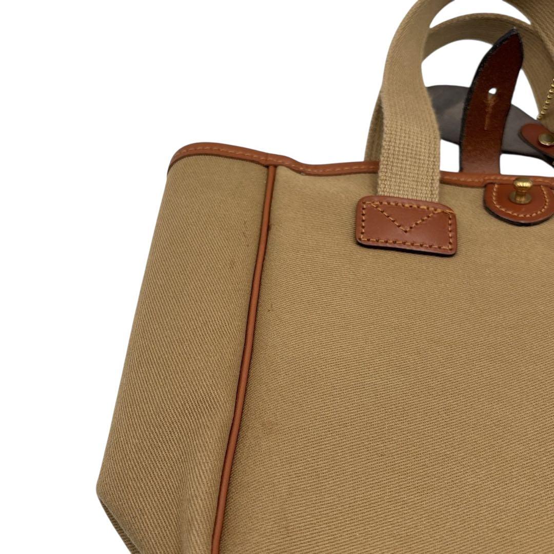 美品 Brady ブレディ BECK ベック ミニトート バッグ カーキ 英国製